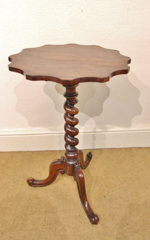 fine quality 19th century rosewood wine table