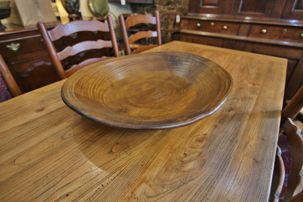 massive hand shaped wooden dish