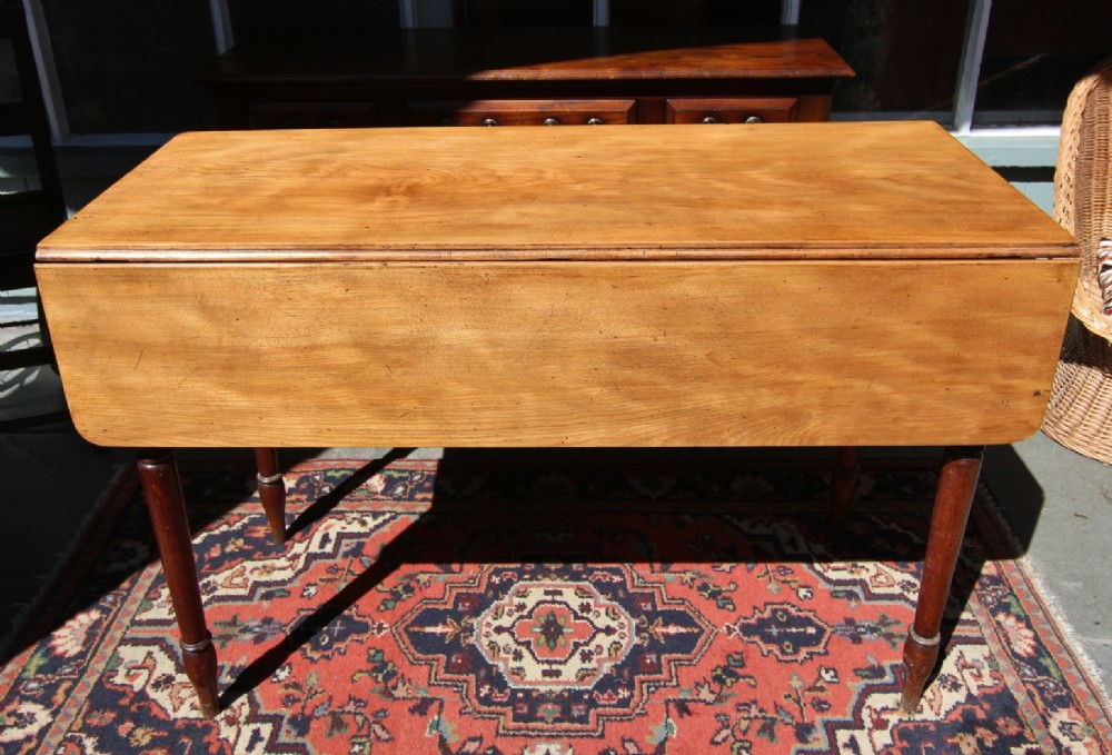 19th century 6 seater pembroke dining table