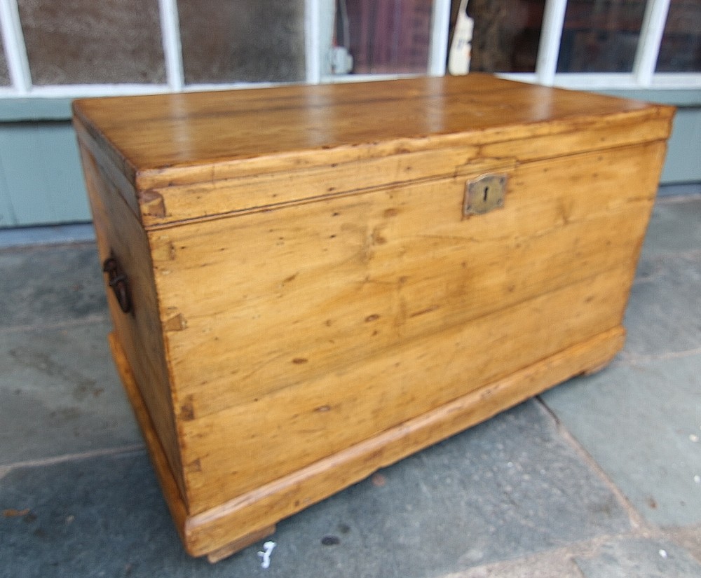 19th century pine box