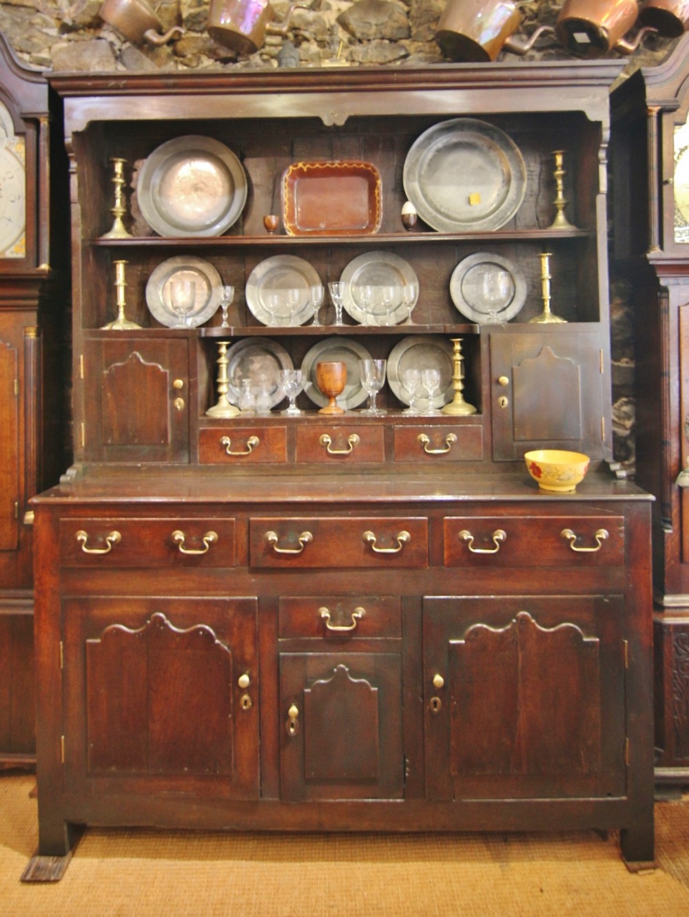18th century welsh oak dresser