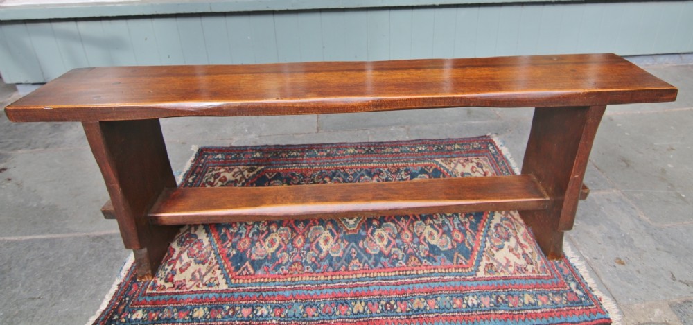 19th century fruitwood bench