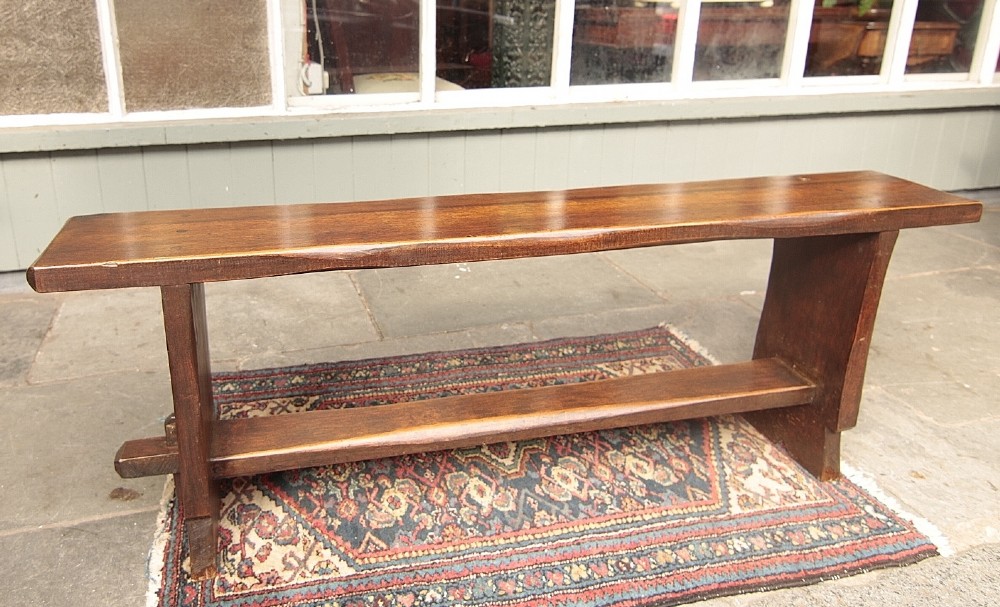 19th century fruitwood bench