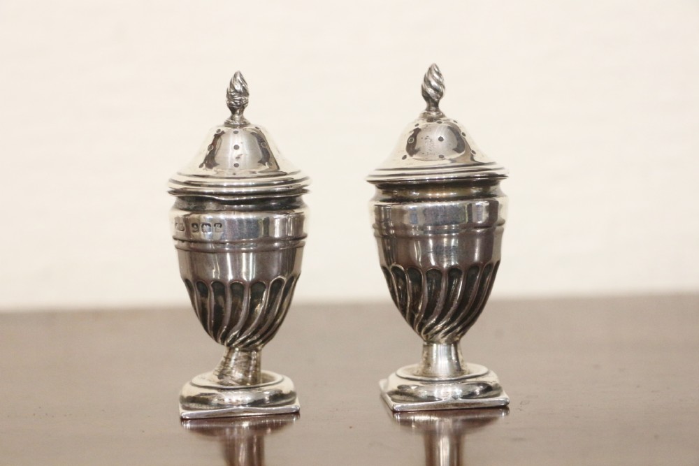 19th century pepper pots
